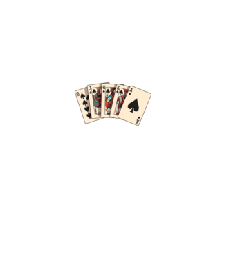 Poker All in model negru pe tricou