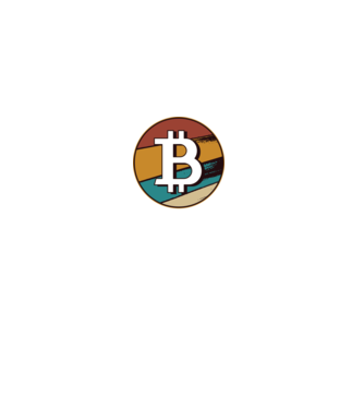 Bitcoin to the moon model negru pe tricou