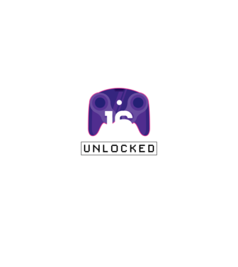 Level 16 Unlocked Gamer Birthday model negru pe tricou