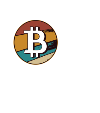 Bitcoin to the moon model negru pe tricou