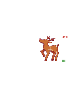 Most likely to shoot the reindeer tonight model negru pe tricou