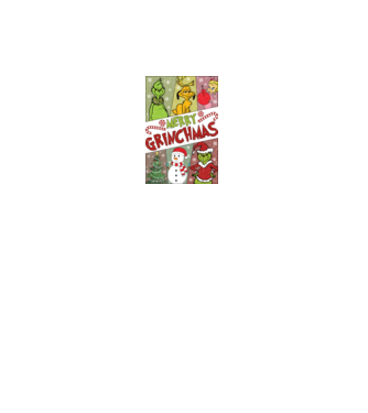 Merry Grinchmas - Grinch model negru pe tricou