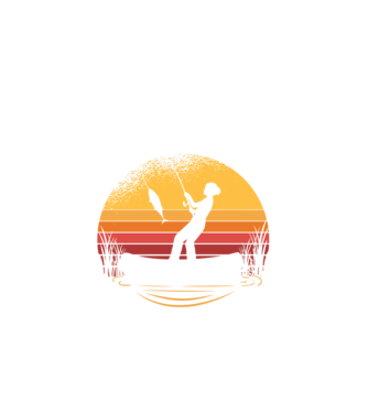 inimă de pescar, suflet de pescar, voi fi pescar cât voi trăi model alb pe tricou