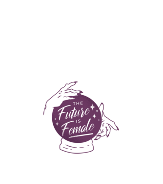 Future is Female Ziua Femeii model nisipiu pe tricou