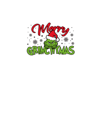 Merry Grinchymas - Grinch model turcoaz pe tricou