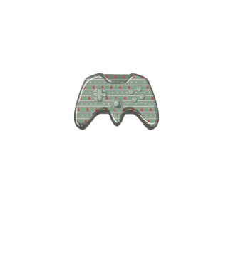 Controler Gamer Crăciun model nisipiu pe tricou