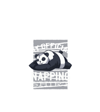 This is my official napping T-shirt, tricou amuzant odihnă model negru pe tricou