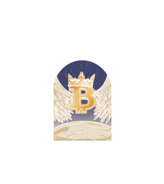 Bitcoin To The Moon Aselenizare model negru pe tricou
