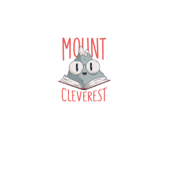 Tricou Mount Cleverest model alb pe tricou