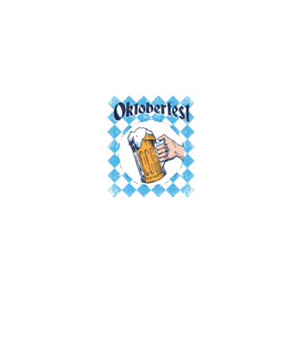 Tricou cu bere Oktoberfest model albastru regal pe tricou