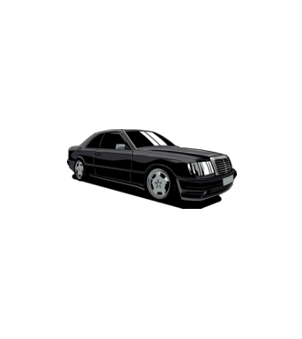 Mercedes model turcoaz pe tricou