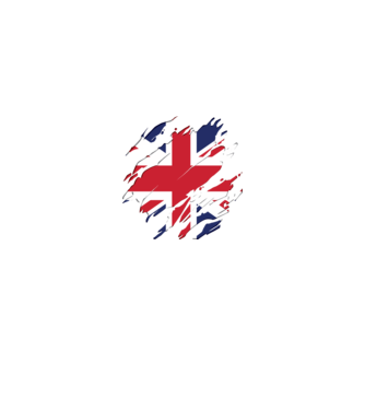 UK Steagul Regatului Unit model negru pe tricou