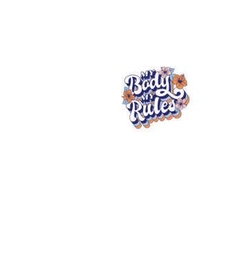 My Body My Rules model galben neon pe tricou