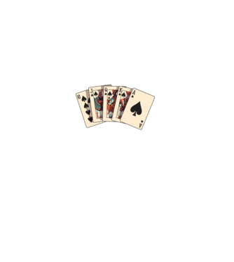 Poker All in model negru pe tricou