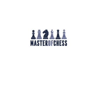 Master of Chess model alb pe tricou