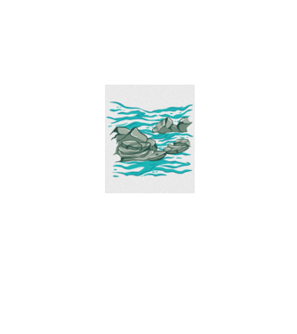 Oceanul cu Stânci model albastru jeanși pe tricou