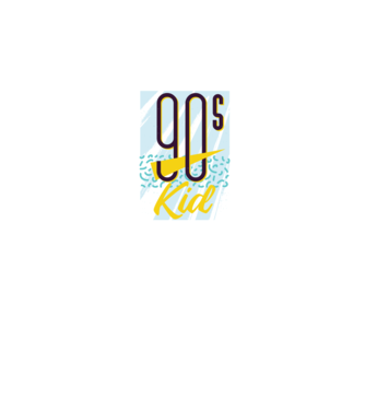 Retro 90s Kid model roz pe tricou