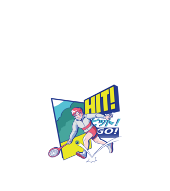 Anime Jucător de tenis băiat model nisipiu pe tricou