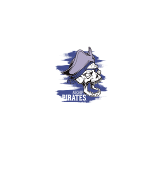 Airship Pirates 2 - Pirat model gri pe tricou