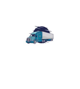 Tricou Șofer de camion model alb pe tricou