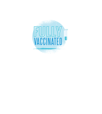 Complet vaccinat model albastru regal pe tricou
