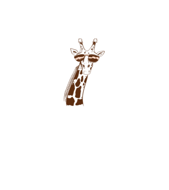 Cap Girafă model gri pe tricou
