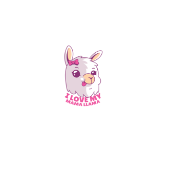 I Love My Papa Llama tricou drăguț cu lamă pentru bunica model albastru închis pe tricou