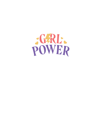 Girl Power Ziua Femeii model alb pe tricou