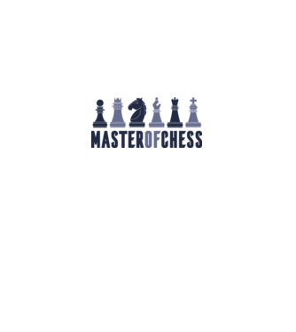 Master of Chess model alb pe tricou