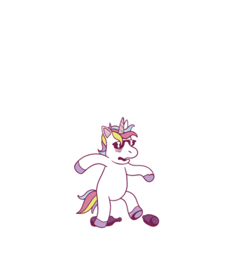 Mahmureală unicorn model nisipiu pe tricou