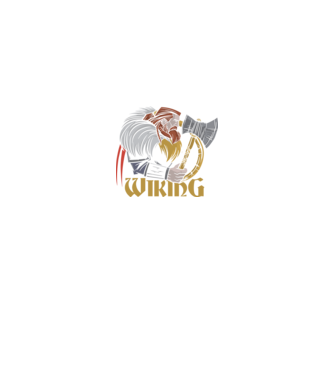 Viking model negru pe tricou