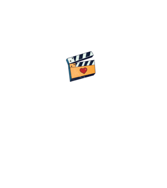 Cinema Film model gri pe tricou