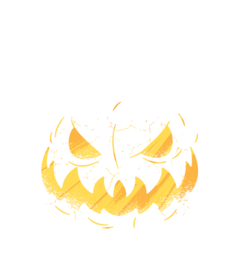 dovleac înfricoșător Halloween model negru pe tricou