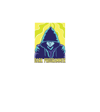Dark Programmer model negru pe tricou