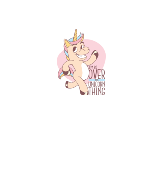 Am trecut de mult peste perioada de Unicorn model roz neon pe tricou