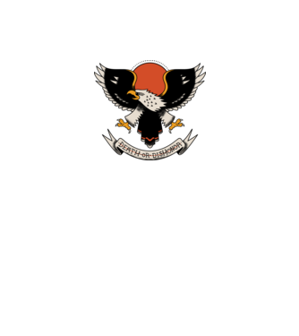 Eagle Tatuaj model gri pe tricou