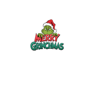 Merry Grinchmas model negru pe tricou