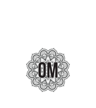 OM Mandala model nisipiu pe tricou