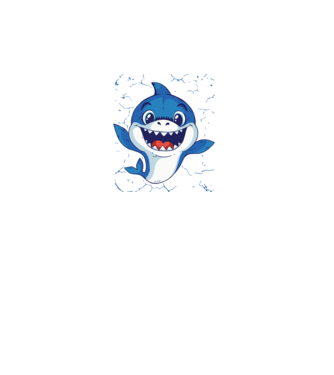 Baby Shark tricou drăguț cu rechin model turcoaz pe tricou