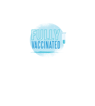 Complet vaccinat model albastru regal pe tricou