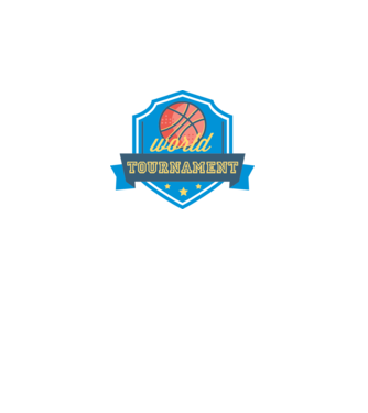Basketball Tournament model negru pe tricou