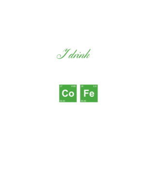 i drink insane amount of coffee model negru pe tricou