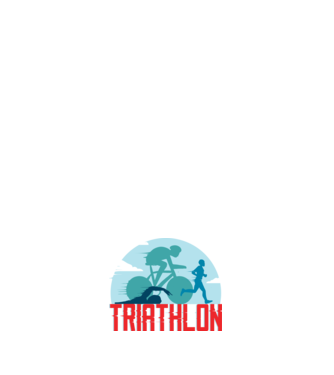 Triatlon Sport model alb pe tricou