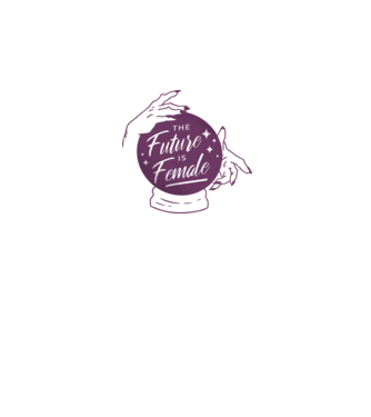 Future is Female Ziua Femeii model alb pe tricou