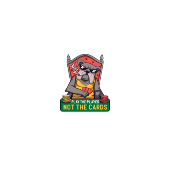 Bulldog Poker model negru pe tricou