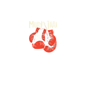 Muay Thai model negru pe tricou