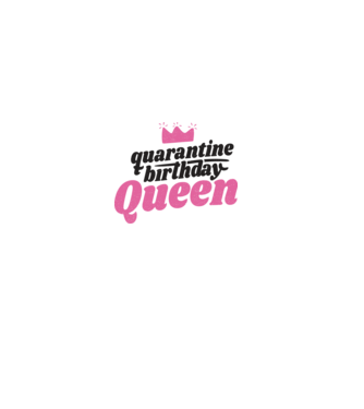 quarantine Queen model roz deschis pe tricou