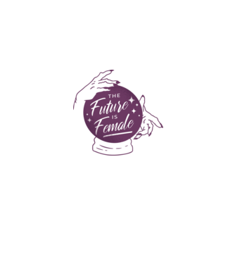 Future is Female Ziua Femeii model gri pe tricou