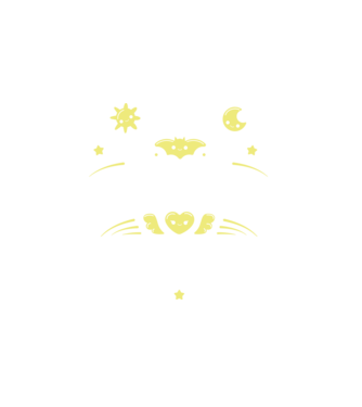 Motiv Ouija model alb pe tricou