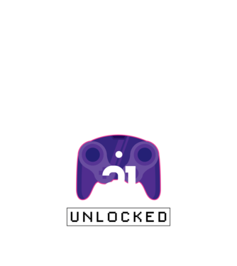 Level 21 Unlocked Gamer Birthday model negru pe tricou